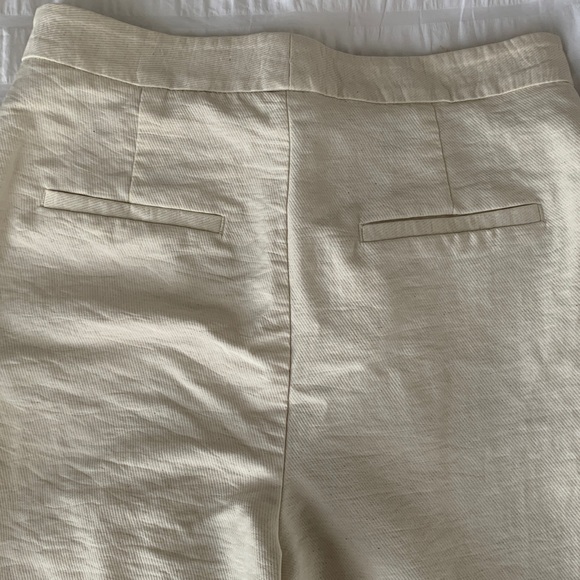 Zara linen look straight leg trouser - Picture 5 of 5